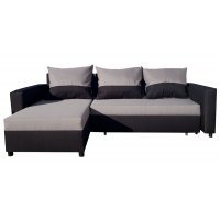 Coltar extensibil ANES 09 ST. Sezut Gri / Brate Negre